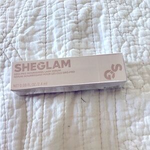 SheGlam Gro Pro Nourishing Lash Serum Panthenol Aloe Biotin New